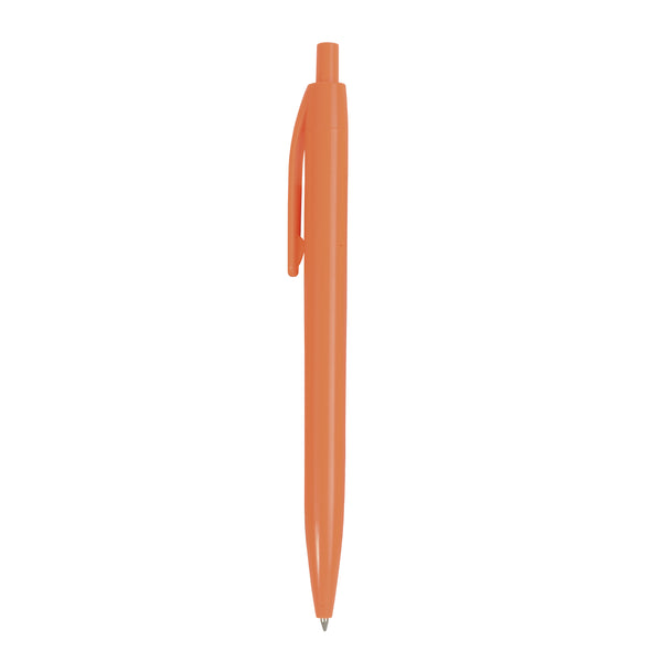 Carica l&#39;immagine nel visualizzatore di Gallery, biro pubblicitaria in plastica arancione 01337246 DET01
