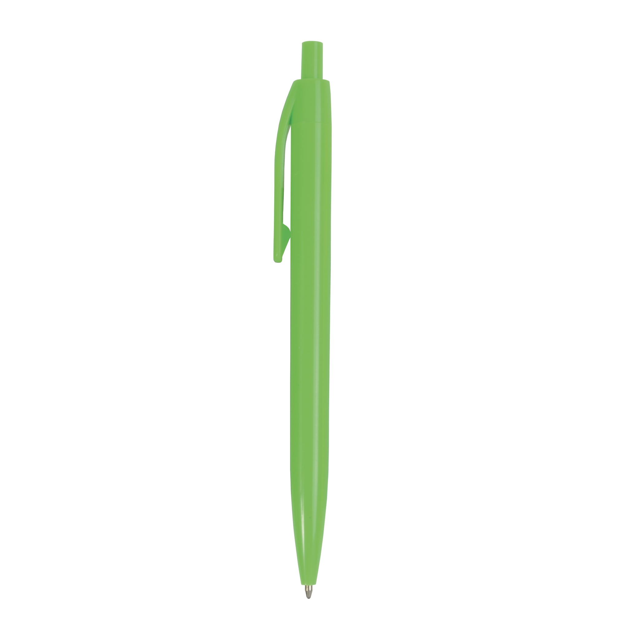 Carica l&#39;immagine nel visualizzatore di Gallery, penna con logo in plastica verde-mela 01337246 DET01
