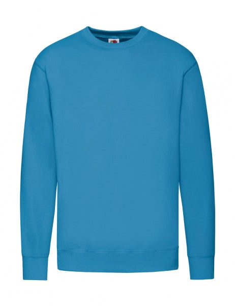 felpa con logo in cotone 310-azzurra 062040017 VAR08