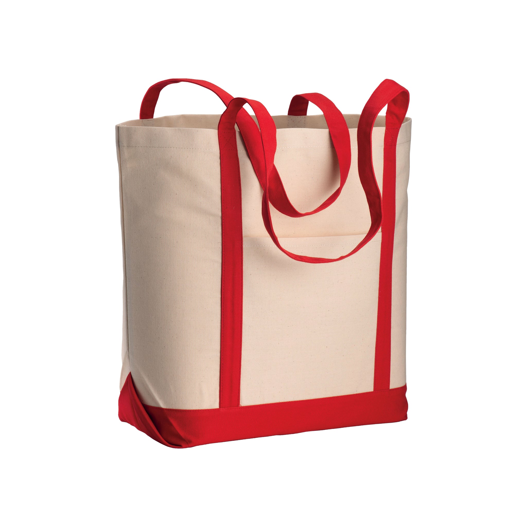 borsa promozionale in cotone rossa 01341938 VAR01