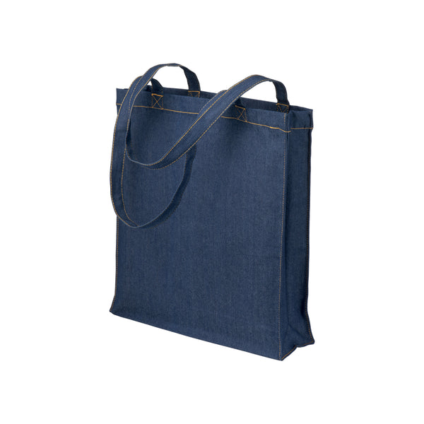borsa promozionale in cotone blu 01342380 VAR01