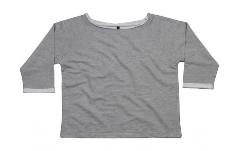 felpa con logo in cotone 126-grigia 062051016 VAR02