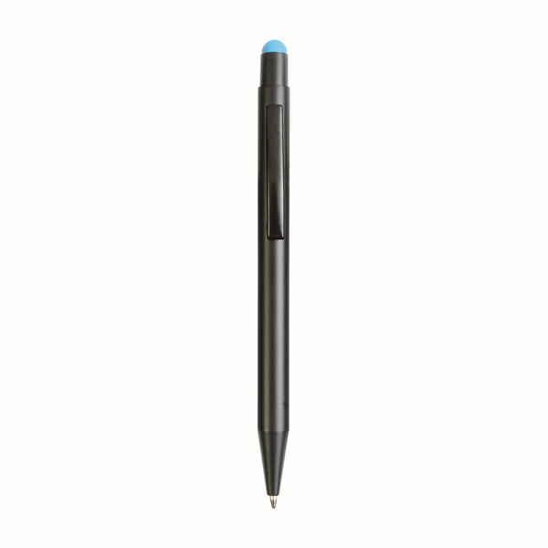 penna stampata in alluminio azzurra 01353617 VAR04