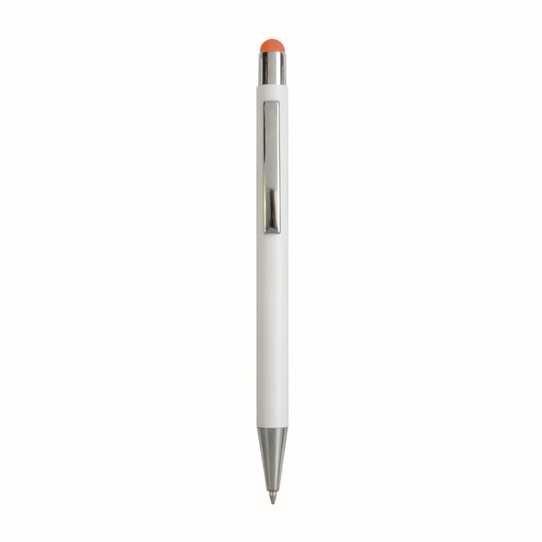 penna stampata in alluminio arancione 01353634 VAR05