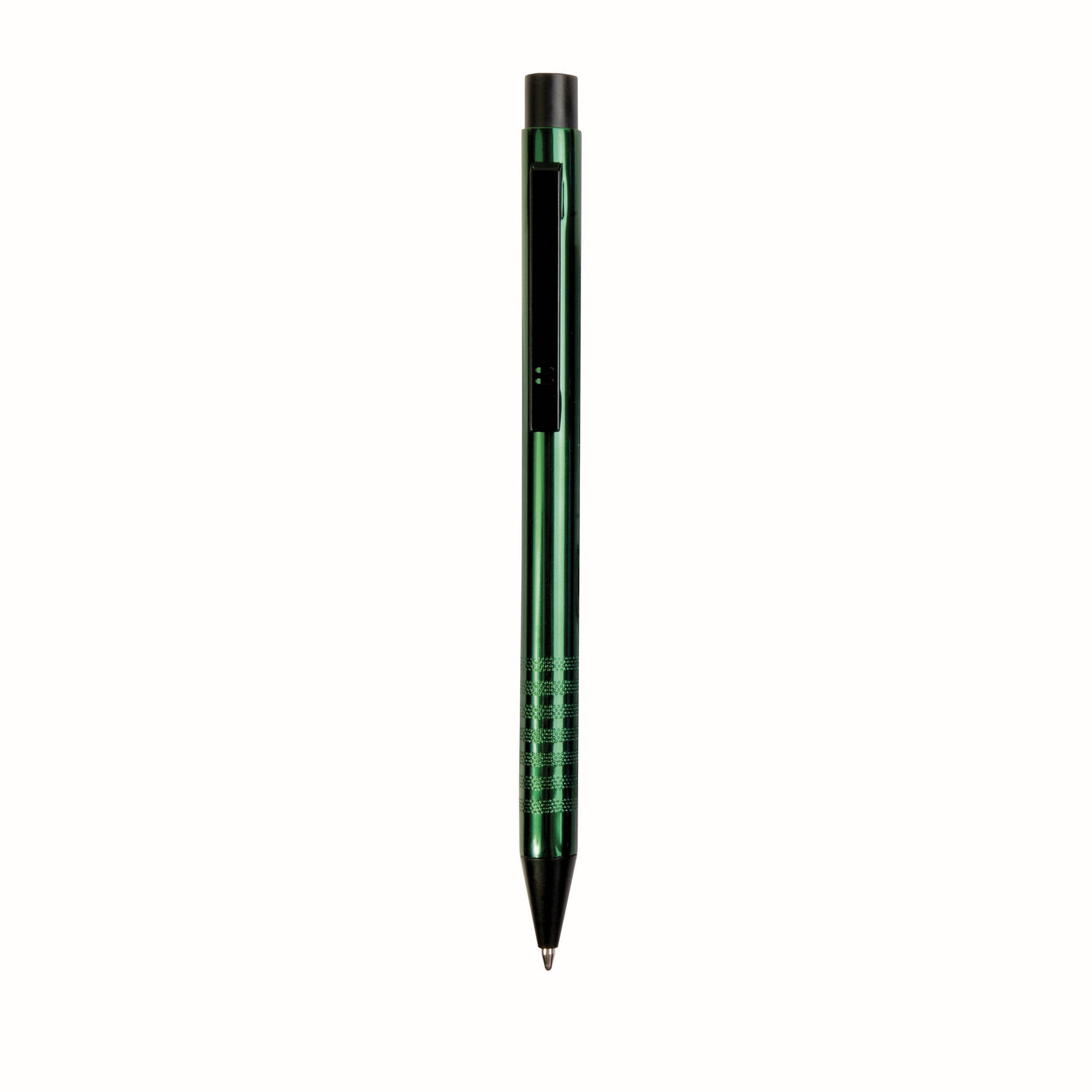 biro da personalizzare in alluminio verde 01353651 VAR06