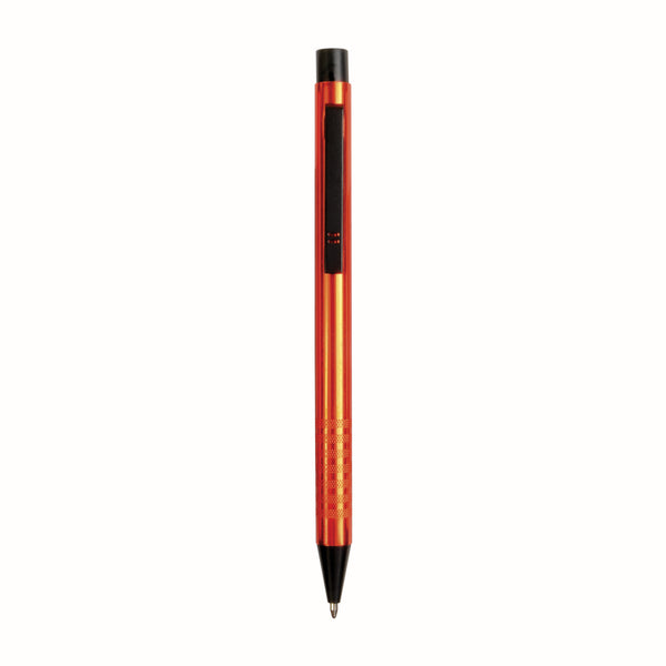 penna stampata in alluminio arancione 01353651 VAR07