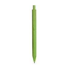 Carica l&#39;immagine nel visualizzatore di Gallery, penna con logo in paglia verde-mela 01353855 VAR03
