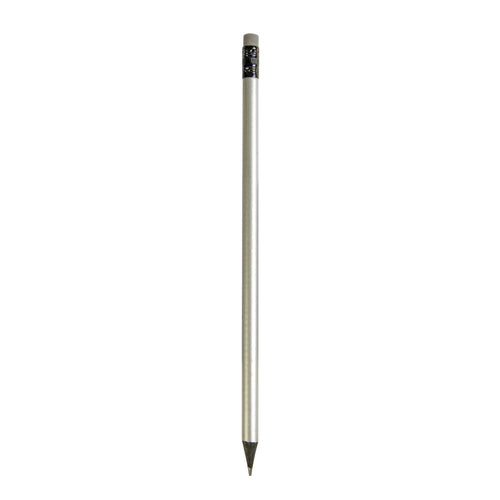 matita personalizzata in legno argento 01353872 VAR01