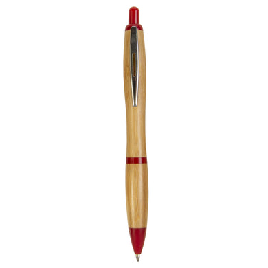 penna stampata in bambu rossa 01353957 VAR04