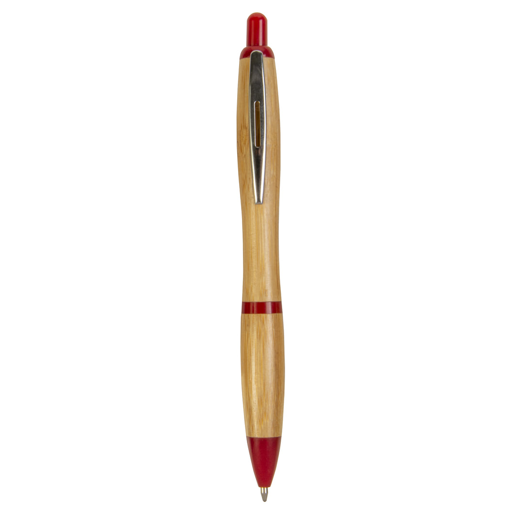 penna stampata in bambu rossa 01353957 VAR04