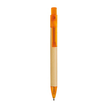 Carica l&#39;immagine nel visualizzatore di Gallery, biro ecologica da personalizzare in plastica arancione 01353974 VAR03

