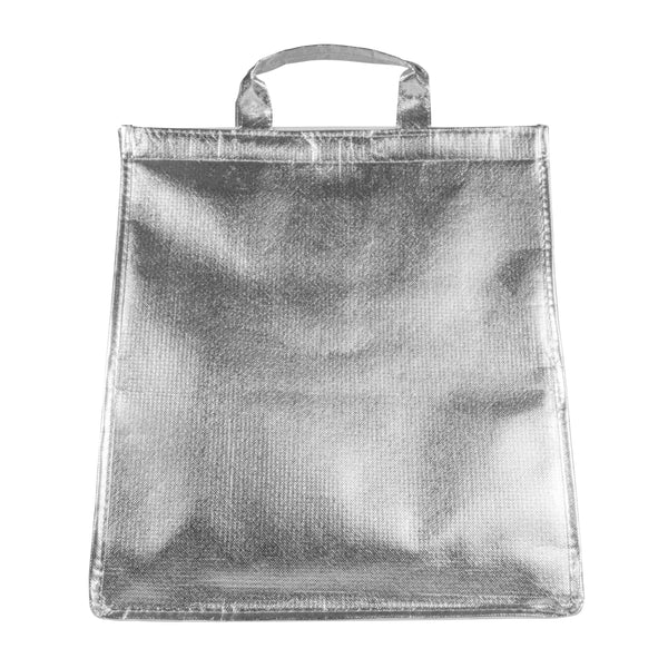 Carica l&#39;immagine nel visualizzatore di Gallery, borsa frigo da personalizzare in tnt argento 01359210 DET03
