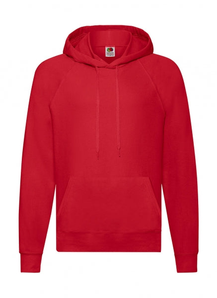 felpa con logo in cotone 400-rossa 062060417 VAR11