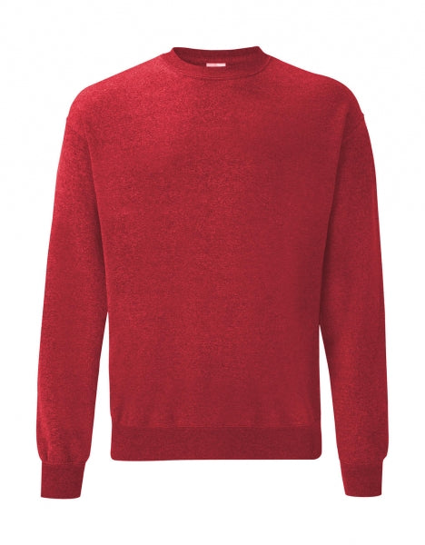 felpa con logo in cotone 404-rossa 062067217 VAR03