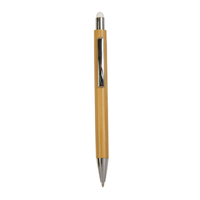 penna personalizzata in bambu bianca 01370668 VAR04