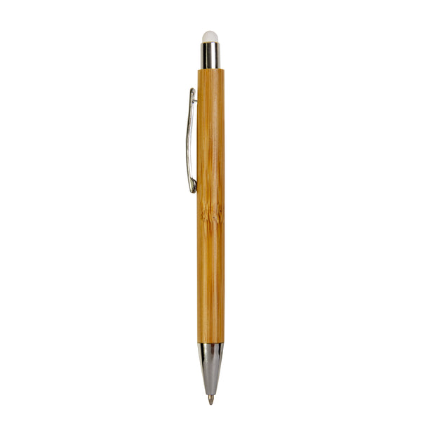 Carica l&#39;immagine nel visualizzatore di Gallery, penna personalizzata in bambu bianca 01370668 DET01
