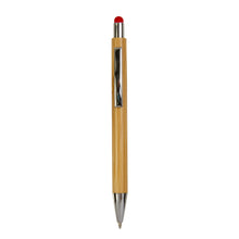 Carica l&#39;immagine nel visualizzatore di Gallery, biro promozionale in bambu rossa 01370668 VAR05
