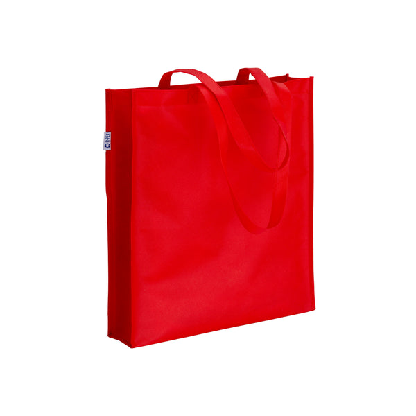 borsa personalizzabile in rpet rossa 01375785 VAR05