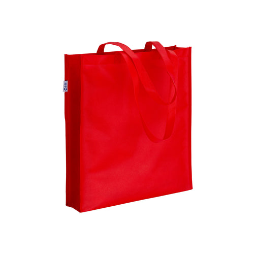 borsa personalizzabile in rpet rossa 01375785 VAR05