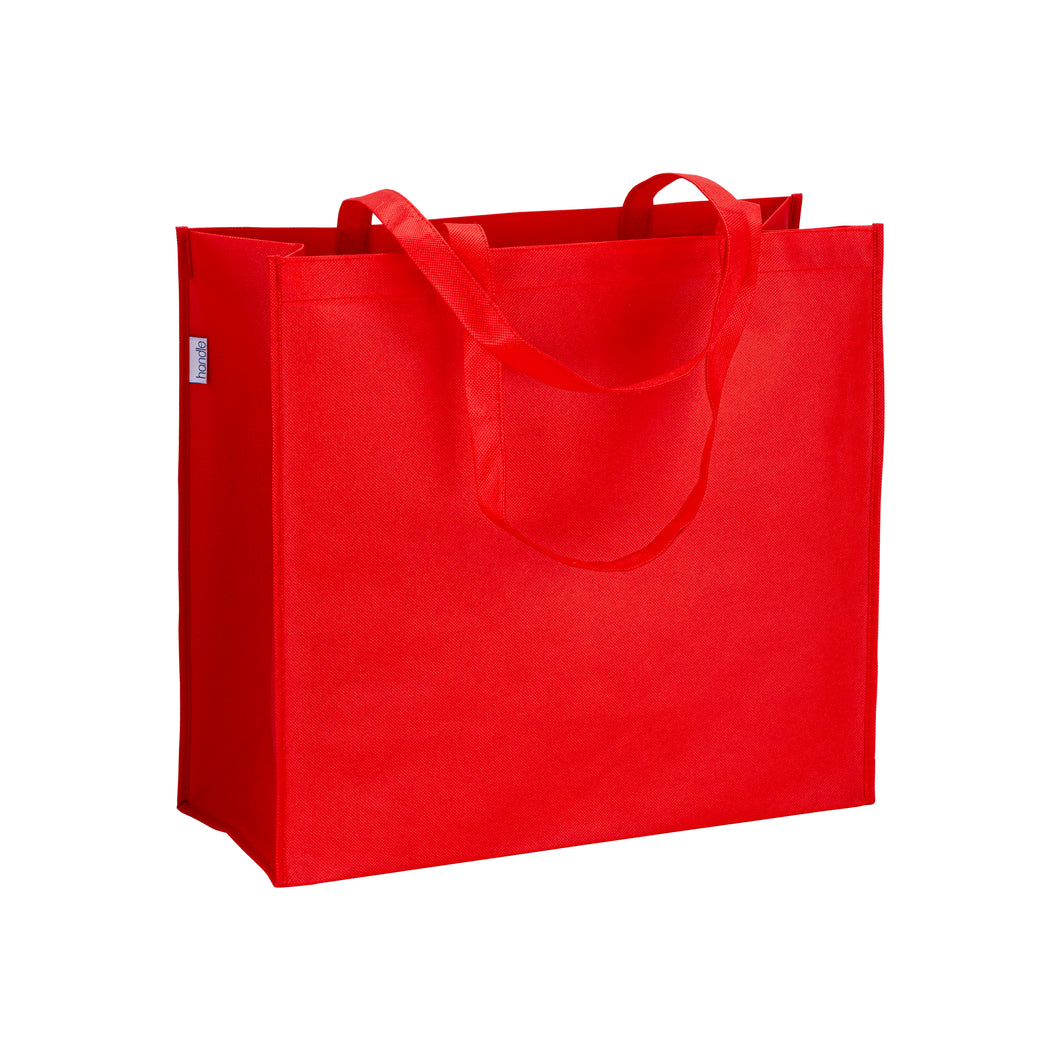 borsa promozionale in rpet rossa 01375819 VAR05