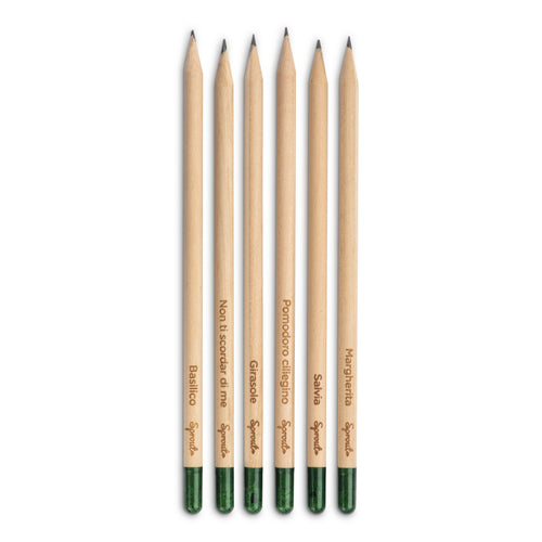 matita sprout personalizzabile in legno naturale 01387651 VAR01