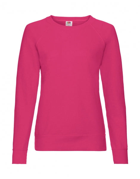 felpa con logo in cotone 439-fuxia 062089317 VAR12