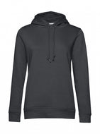 felpa con logo in cotone 108-grigia 062093414 VAR17