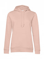 felpa con logo in cotone 437-rosa 062093414 VAR07