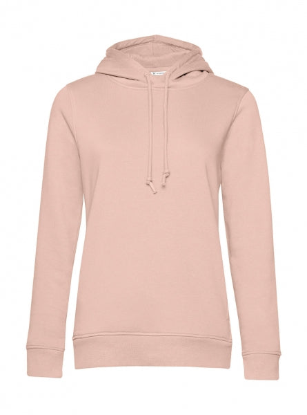 felpa con logo in cotone 437-rosa 062093414 VAR07