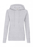 felpa con logo in cotone 123-grigia 062123317 VAR15