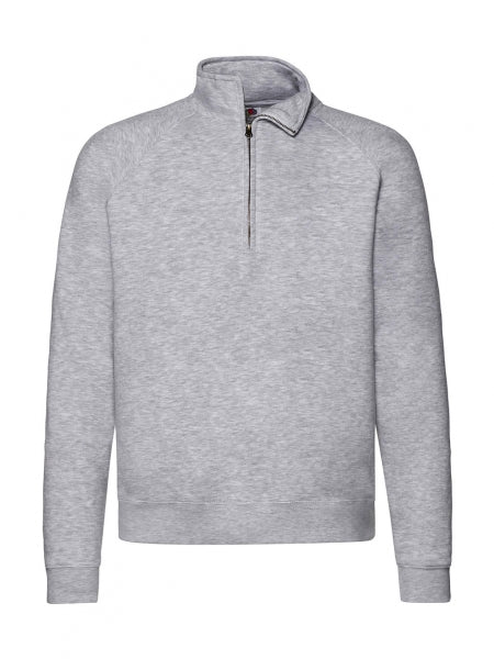 felpa con logo in cotone 123-grigia 062143717 VAR04