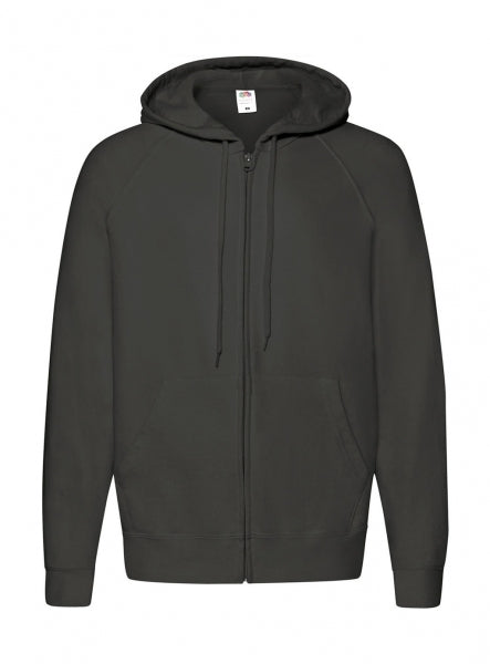 felpa con logo in cotone 135-grigia 062152217 VAR01