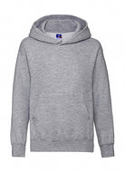 felpa stampata in cotone 719-grigia 062172600 VAR08
