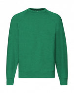 felpa con logo in cotone 515-verde 062187917 VAR02