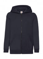 felpa con logo in cotone 202-blu 062208317 VAR09