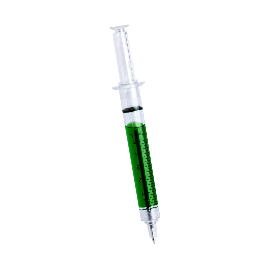 biro da personalizzare in plastica verde 0363036 VAR04