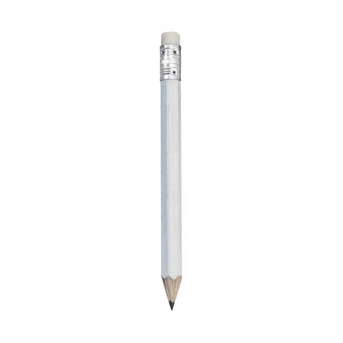mini matita pubblicitaria in legno bianca 0365450 VAR03
