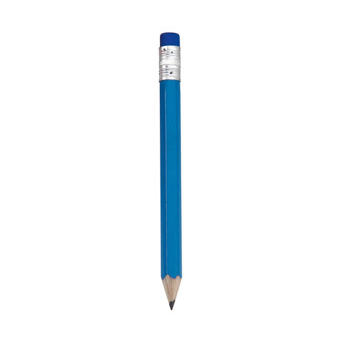 mini matita personalizzata in legno blu 0365450 VAR02