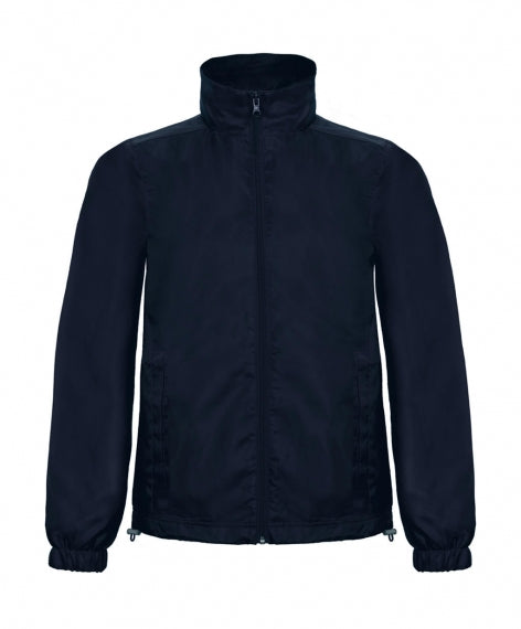 giacca con logo in poliestere 200-blu 062389214 VAR04