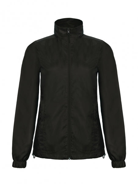 giacca stampata in poliestere 101-nera 062390914 VAR05