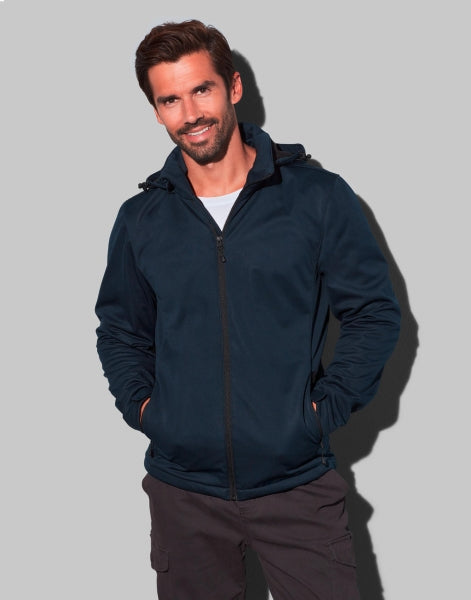 Carica l&#39;immagine nel visualizzatore di Gallery, softshell personalizzabile in poliestere 102-nero 062393685 DET01
