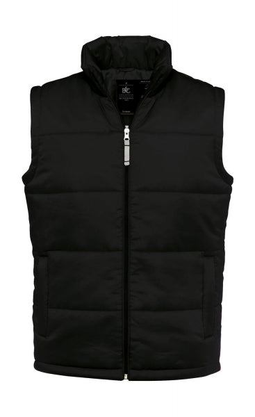 gilet con logo in taffeta® 101-nero 062404514 VAR03