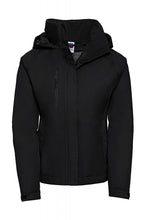 Carica l&#39;immagine nel visualizzatore di Gallery, giacca pubblicitaria in nylon 101-nera 062405500 VAR04
