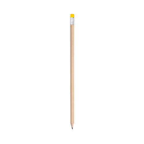 matita pubblicitaria in legno gialla 0370941 VAR06