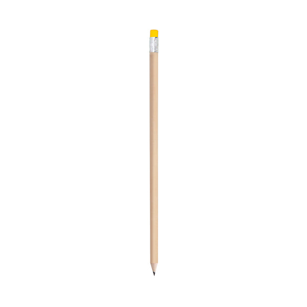 matita pubblicitaria in legno gialla 0370941 VAR06