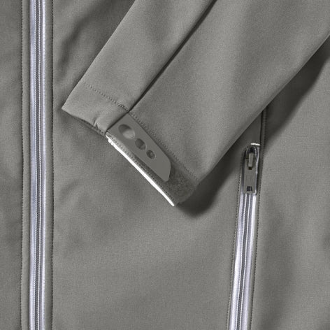 Carica l'immagine nel visualizzatore di Gallery, softshell pubblicitario in poliestere 119-grigio 062408900 DET04
