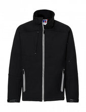 Carica l'immagine nel visualizzatore di Gallery, softshell stampato in poliestere 101-nero 062408900 VAR03
