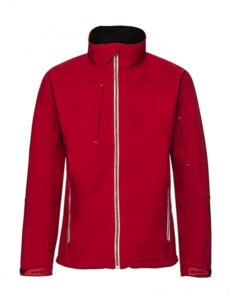softshell da personalizzare in poliestere 401-rosso 062408900 VAR05