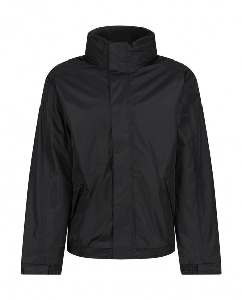 giacca con logo in poliestere 155-grigia 062414289 VAR02
