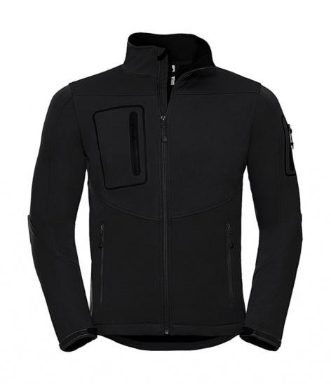 giacca stampata in poliestere 101-nera 062415700 VAR05